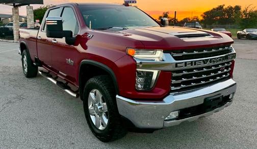 Red 2020 Chevrolet Silverado 3500 LTZ