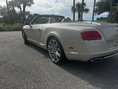 Beige 2014 Bentley Continental GT Speed