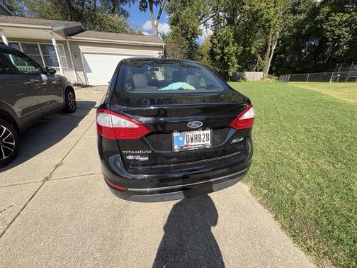 Black 2016 Ford Fiesta Titanium