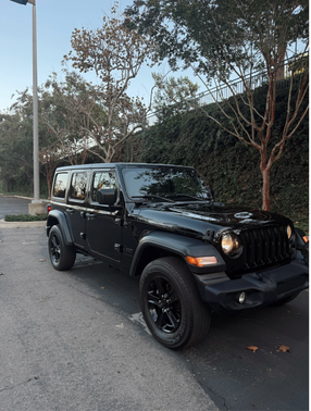 Black 2020 Jeep Wrangler Unlimited Sport