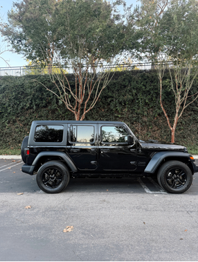 Black 2020 Jeep Wrangler Unlimited Sport