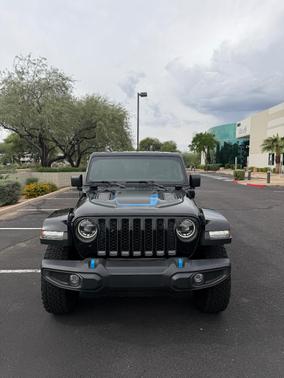Black 2021 Jeep Wrangler Unlimited 4xe Rubicon