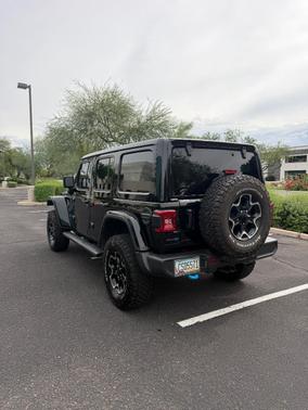 Black 2021 Jeep Wrangler Unlimited 4xe Rubicon