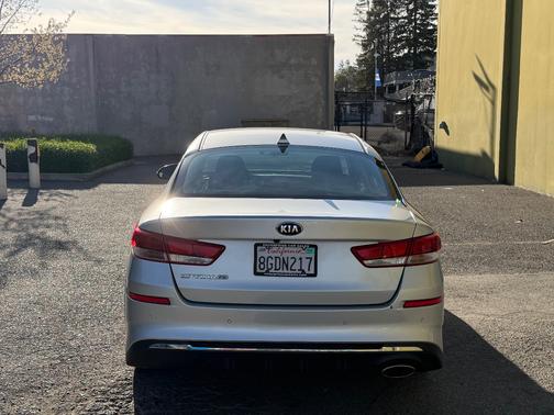 Gray 2019 Kia Optima LX