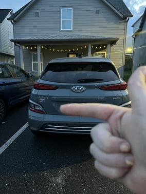Blue 2022 Hyundai KONA EV SEL