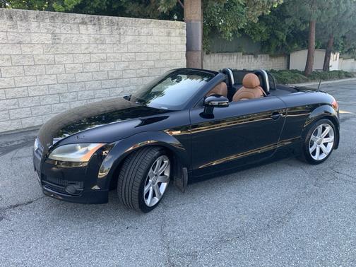 Black 2008 Audi TT 2.0T Cabriolet
