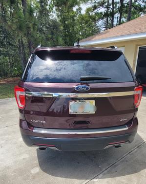 Purple 2019 Ford Explorer Limited
