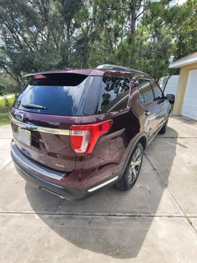 Purple 2019 Ford Explorer Limited