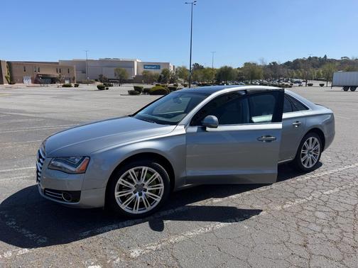 Gray 2012 Audi A8 L 4.2 quattro