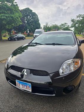 Black 2007 Mitsubishi Eclipse SE