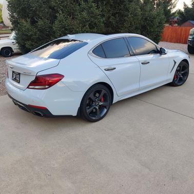 White 2020 Genesis G70 3.3T