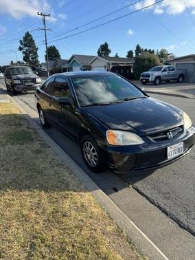 Black 2001 Honda Civic HX