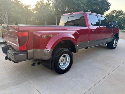 Red 2022 Ford F-350 King Ranch