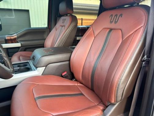 Red 2022 Ford F-350 King Ranch
