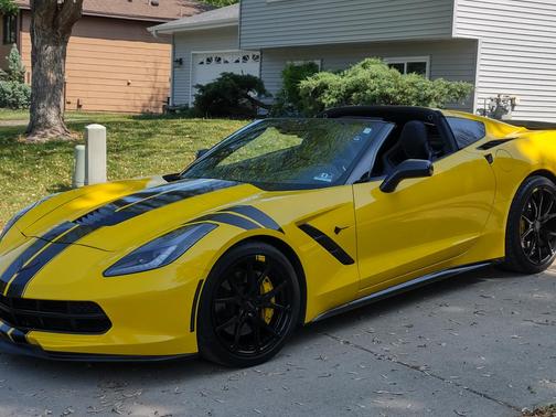 Yellow 2014 Chevrolet Corvette Stingray Z51