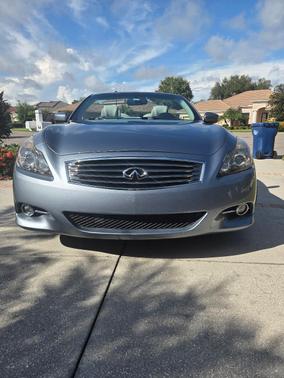 Blue 2015 INFINITI Q60 Base