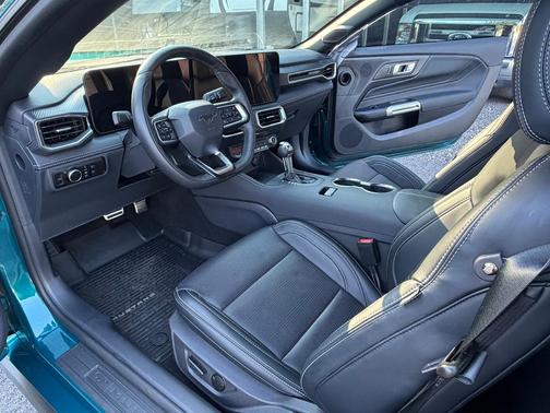 Blue 2026 Ford Mustang EcoBoost Premium