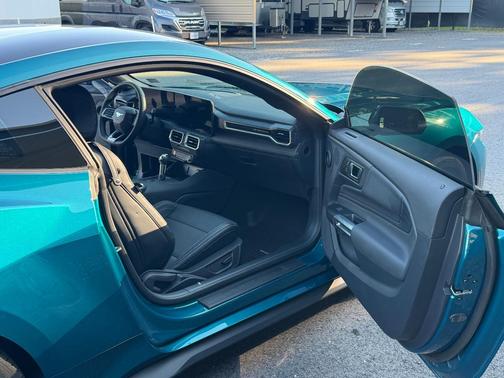 Blue 2026 Ford Mustang EcoBoost Premium