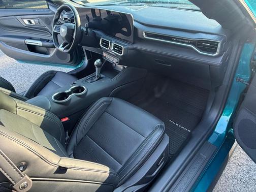 Blue 2026 Ford Mustang EcoBoost Premium