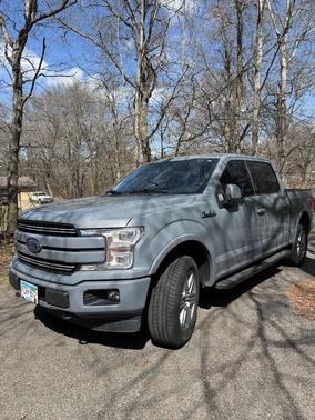 Gray 2019 Ford F-150 Lariat