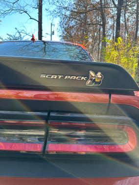 Orange 2023 Dodge Challenger R/T Scat Pack Widebody