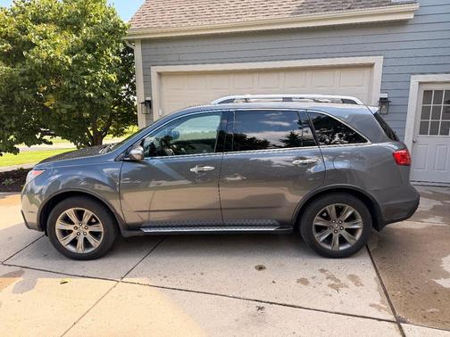 Gray 2011 Acura MDX 3.7L Advance