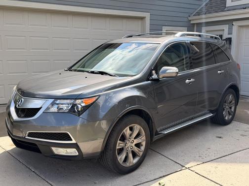 Gray 2011 Acura MDX 3.7L Advance