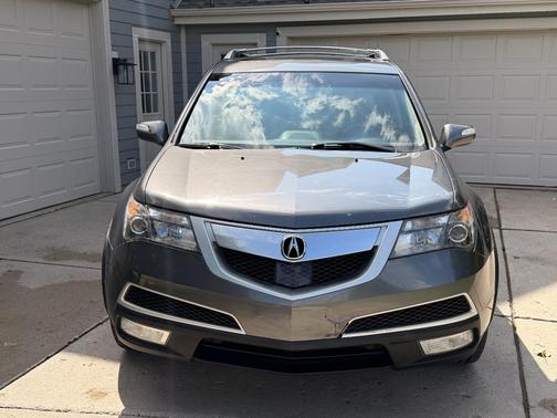 Gray 2011 Acura MDX 3.7L Advance