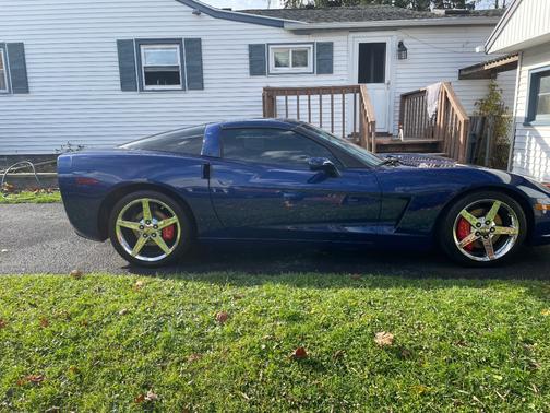 Blue 2007 Chevrolet Corvette Base