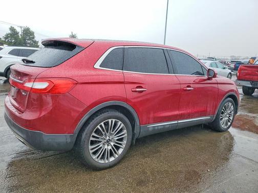 Red 2016 Lincoln MKX Reserve