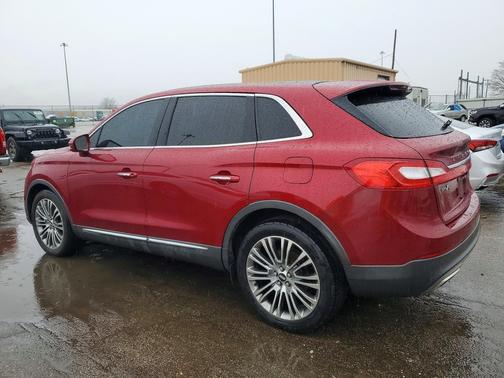 Red 2016 Lincoln MKX Reserve