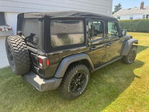 Black 2020 Jeep Wrangler Unlimited Sport