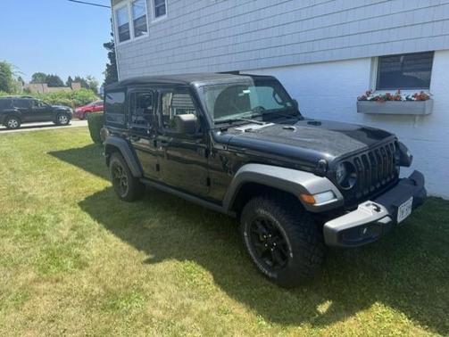 Black 2020 Jeep Wrangler Unlimited Sport