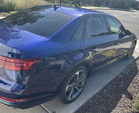 Blue 2019 Audi A4 Premium