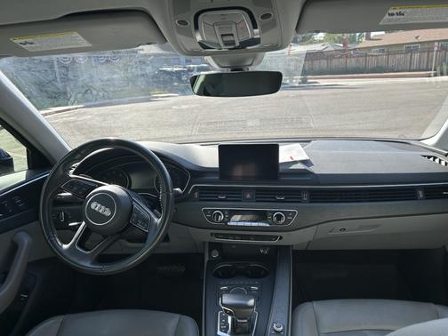 Blue 2019 Audi A4 Premium