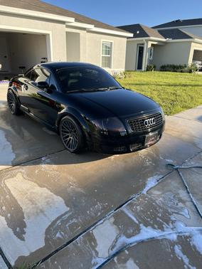 Black 2001 Audi TT quattro