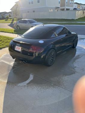 Black 2001 Audi TT quattro