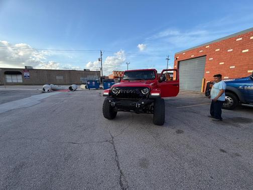 Red 2022 Jeep Gladiator Willys