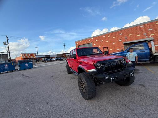 Red 2022 Jeep Gladiator Willys