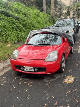 Red 2000 Toyota MR2 Spyder
