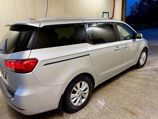 Silver 2015 Kia Sedona LX