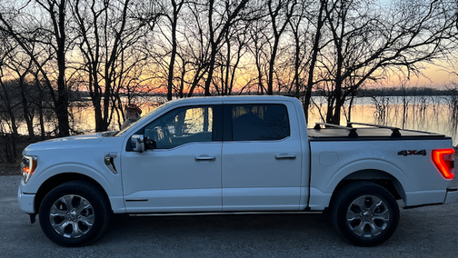 White 2023 Ford F-150 Platinum