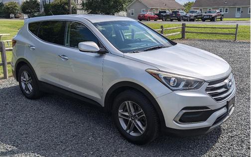 Silver 2018 Hyundai Santa Fe Sport 2.4L