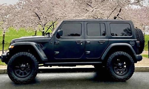 Black 2021 Jeep Wrangler Unlimited Rubicon