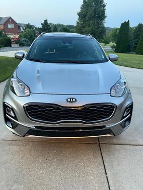Gray 2020 Kia Sportage S