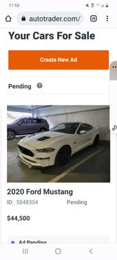 Photo 1 of 5 of 2020 Ford Mustang GT