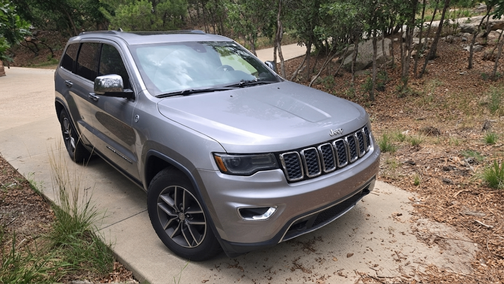 Silver 2017 Jeep Grand Cherokee Limited