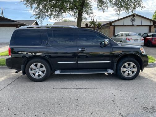 Black 2010 Nissan Armada Platinum