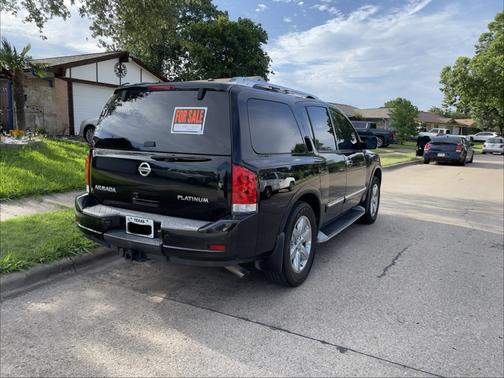 Black 2010 Nissan Armada Platinum