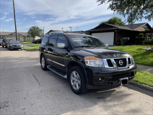 Black 2010 Nissan Armada Platinum